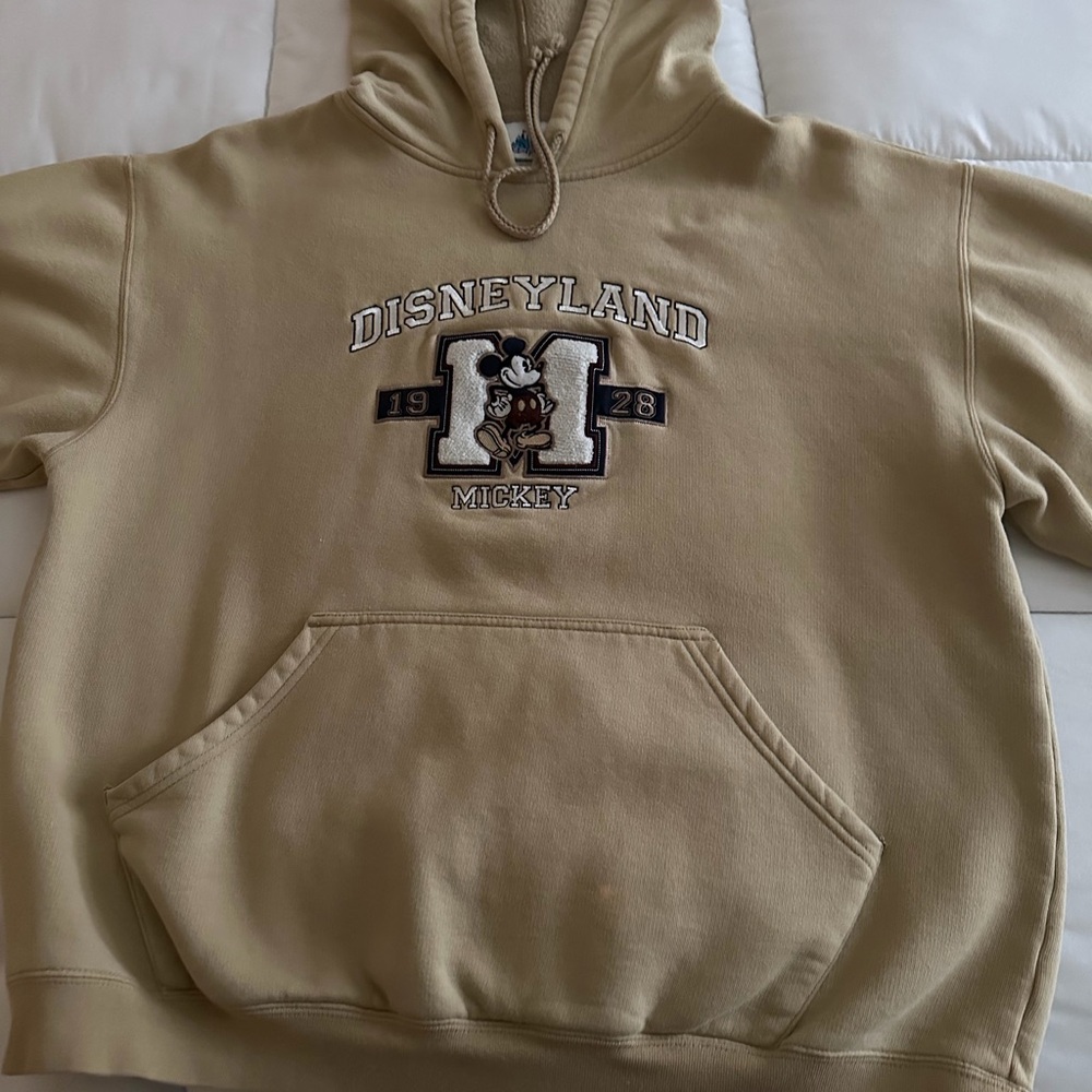 Disneyland Mickey Mouse Tan Hoodie